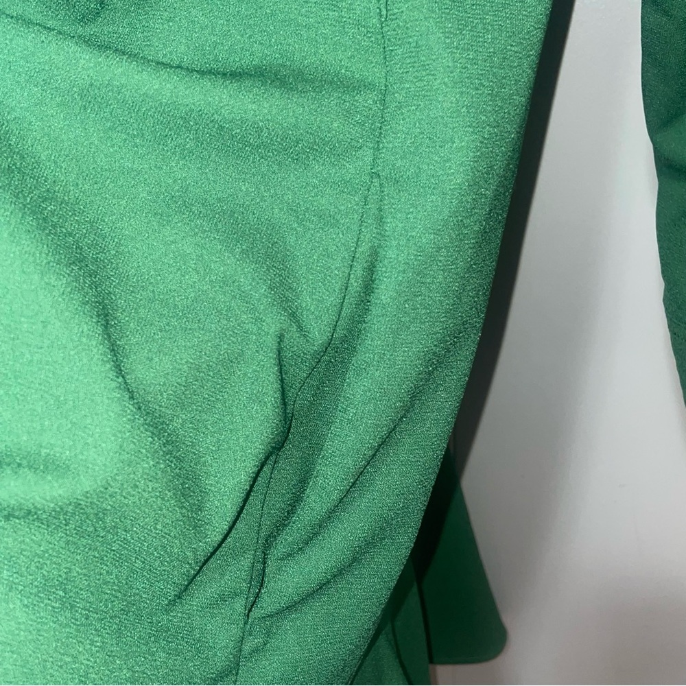 Tuckernuck Hunter Green Crepe Callahan Dress - Picture 13 of 15